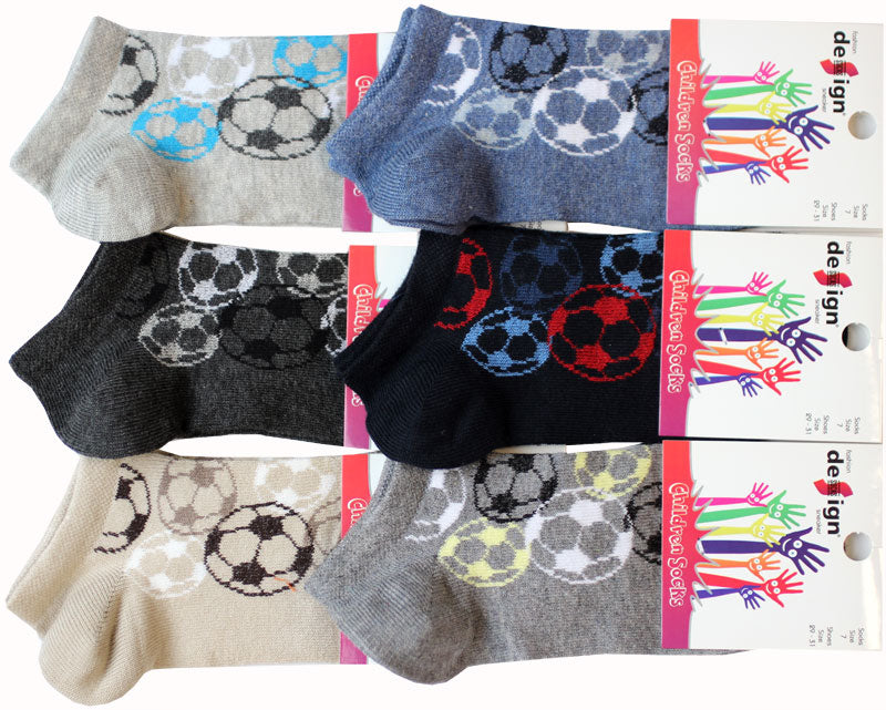 Dětské kotníkové ponožky Football